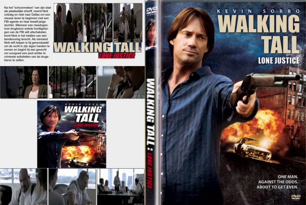 Walking Tall Lone Justice DVD NL CUSTOM