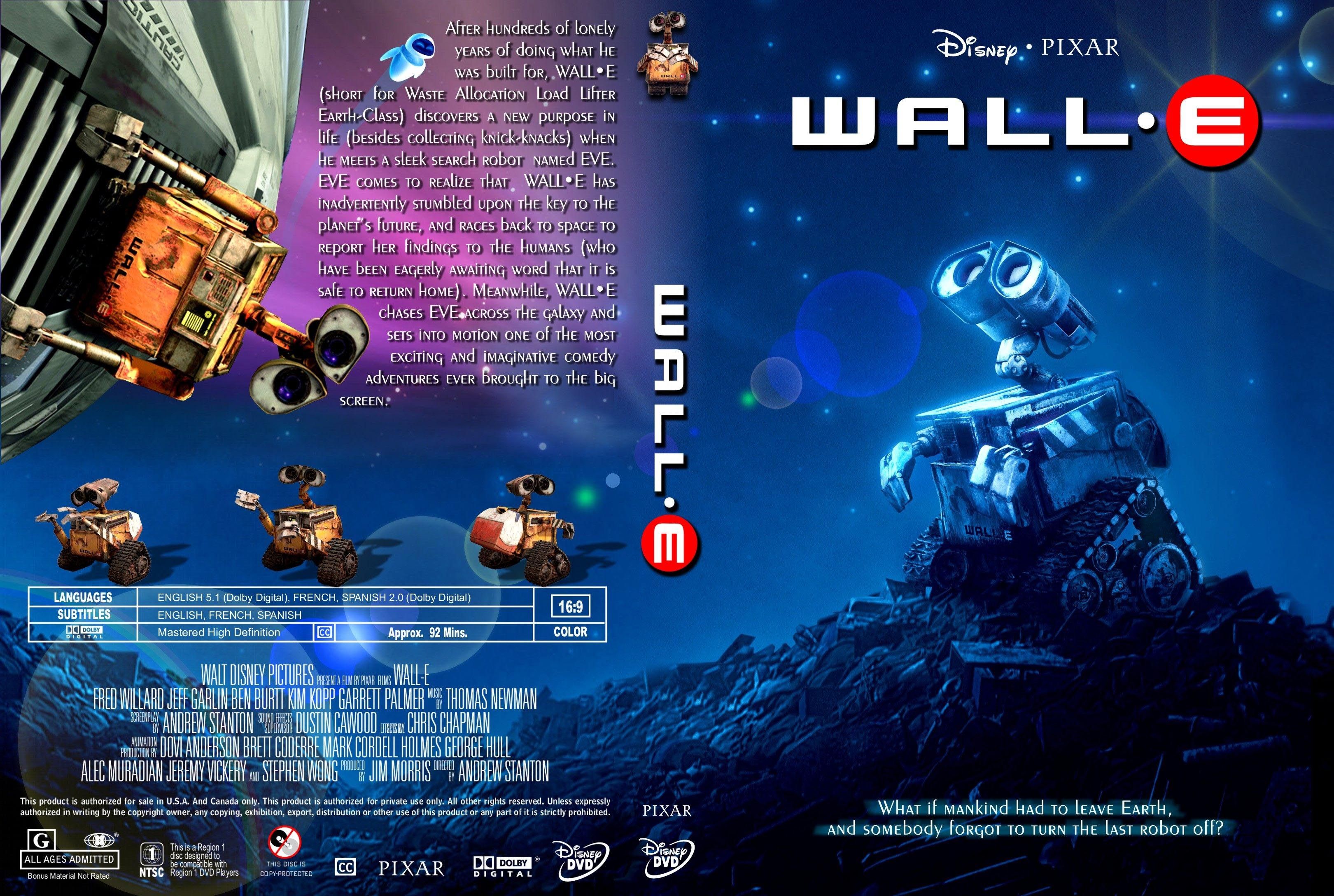 Wall E Dvd Us Custom Dvd Covers Cover Century Over 500 000 Album Art Covers For Free