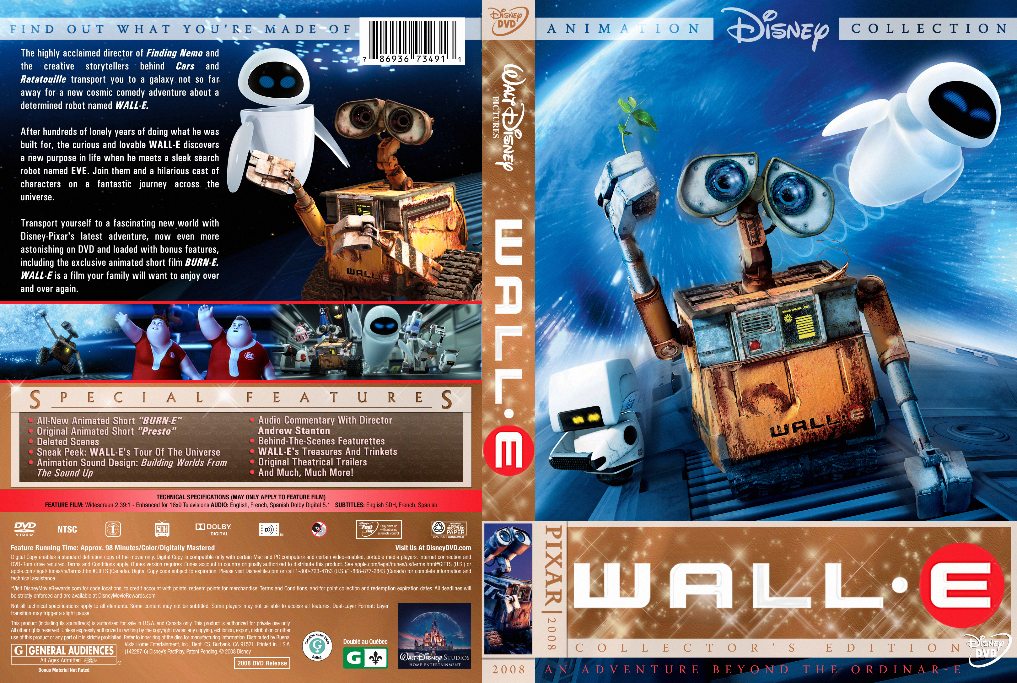 Walle Dvd Covers Cover Century Over 500 000 Album Art Covers For Free