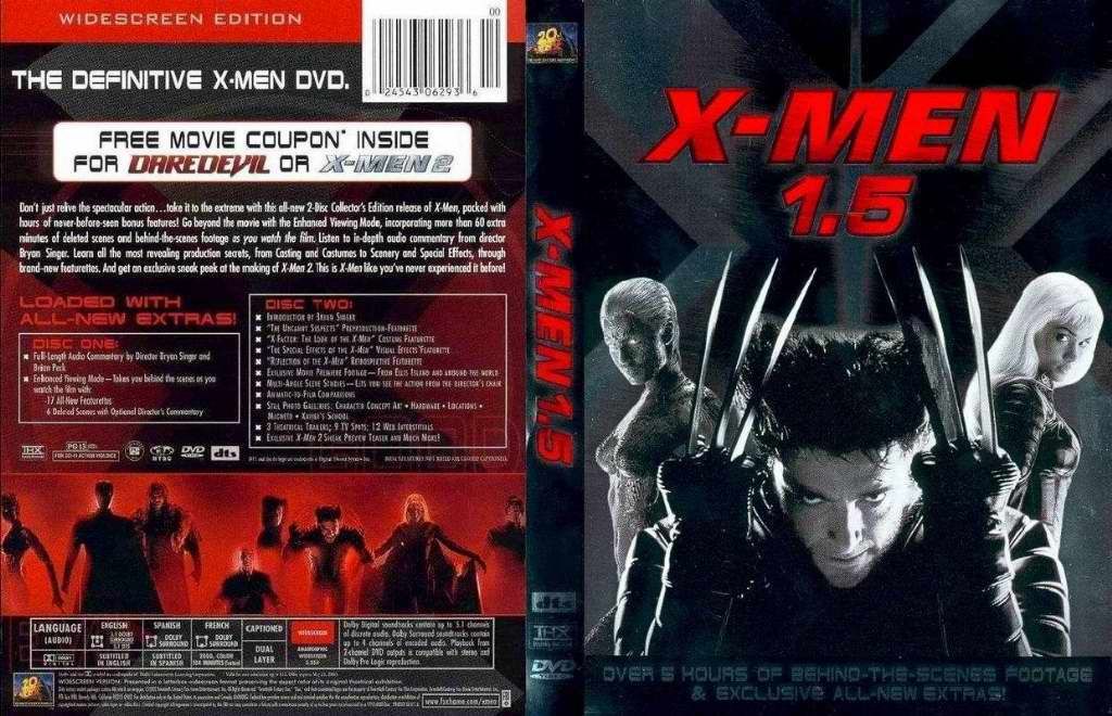 X Men 1 5 Dvd Us Dvd Covers Cover Century Over 500 000 Album Art Covers For Free