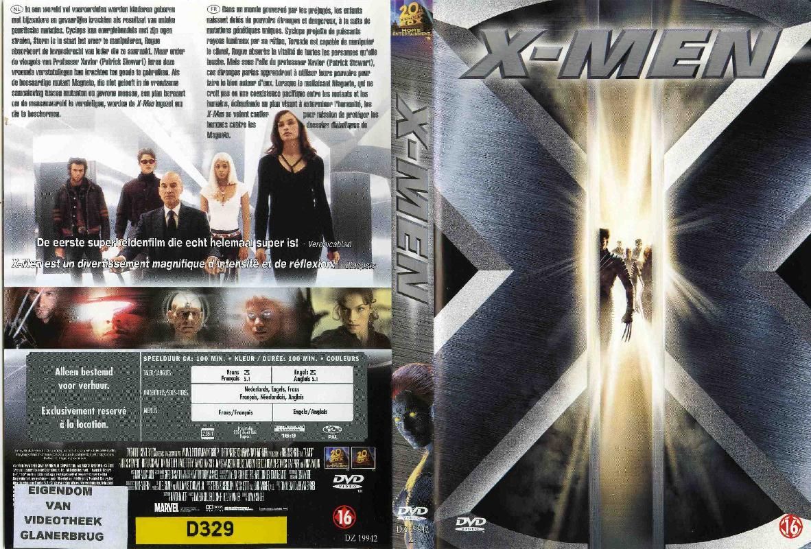 X Men Dutch Front Misc Dvd Dvd Covers Cover Century Over 500 000 Album Art Covers For Free