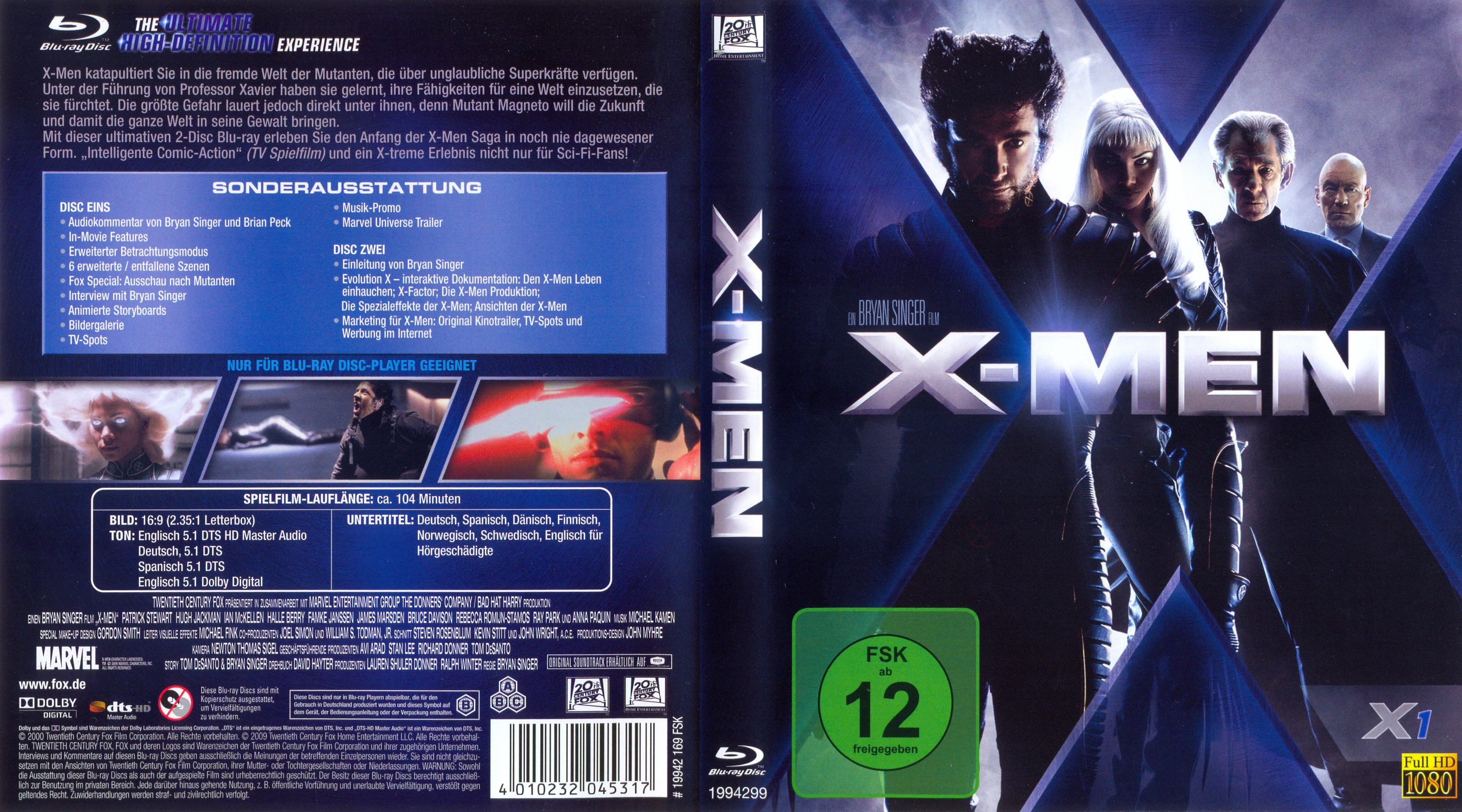 X Men 1 Dvd Covers Cover Century Over 500 000 Album Art Covers For Free