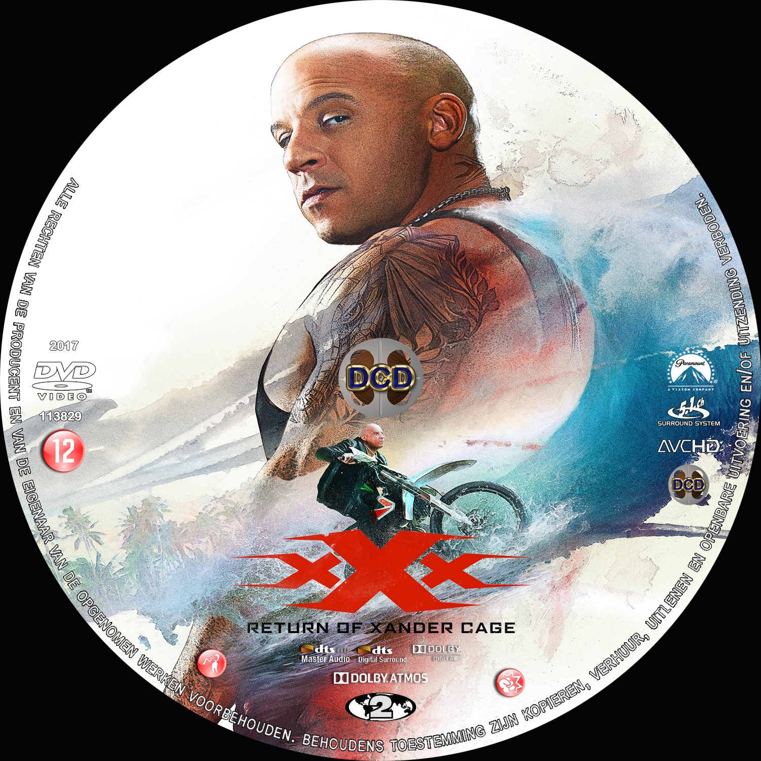 xxx return of xander cage (2017) DVD Cover CD | DVD Covers | Cover ...