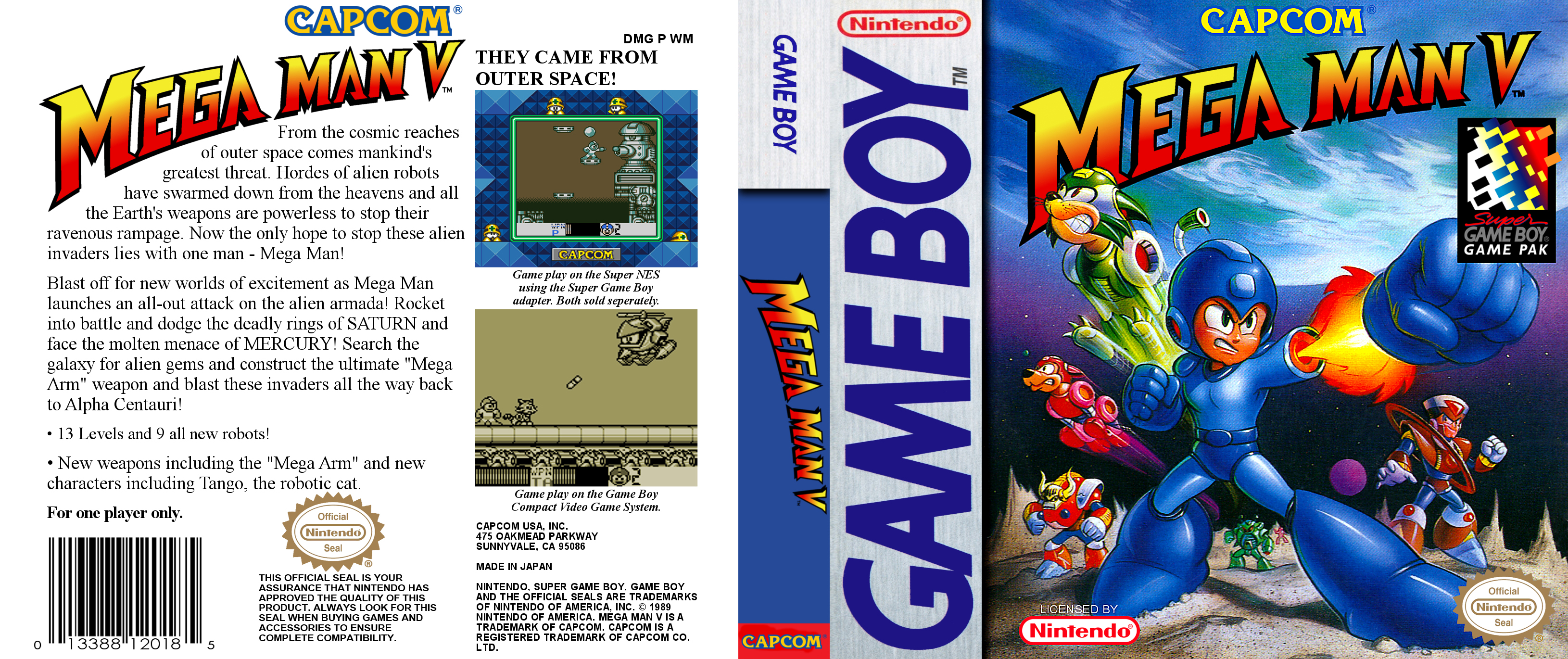 mega man v gameboy