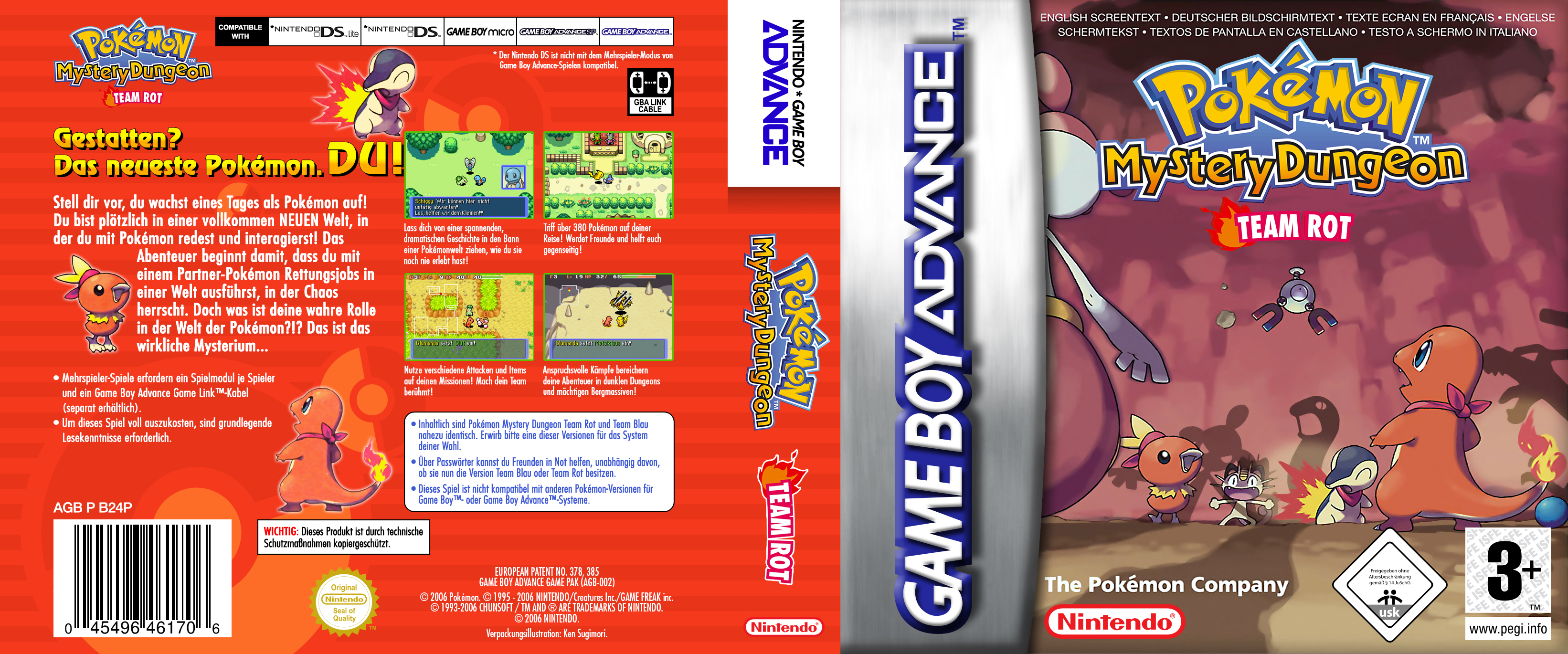 Pokemon Mystery Dungeon Gameboy Advance Covers Cover Century Over 500 000 Album Art Covers For Free