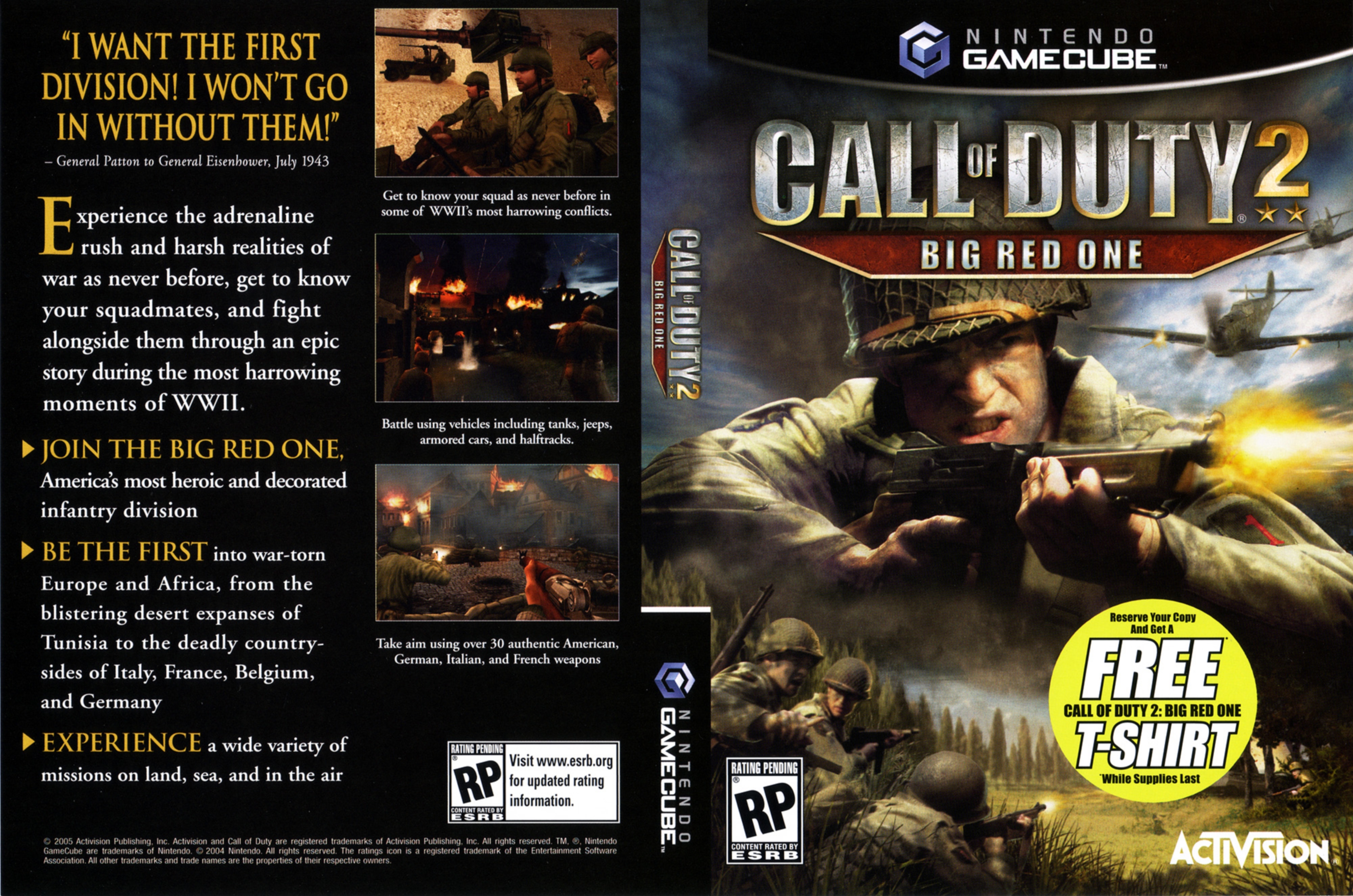 call of duty 2 gamecube