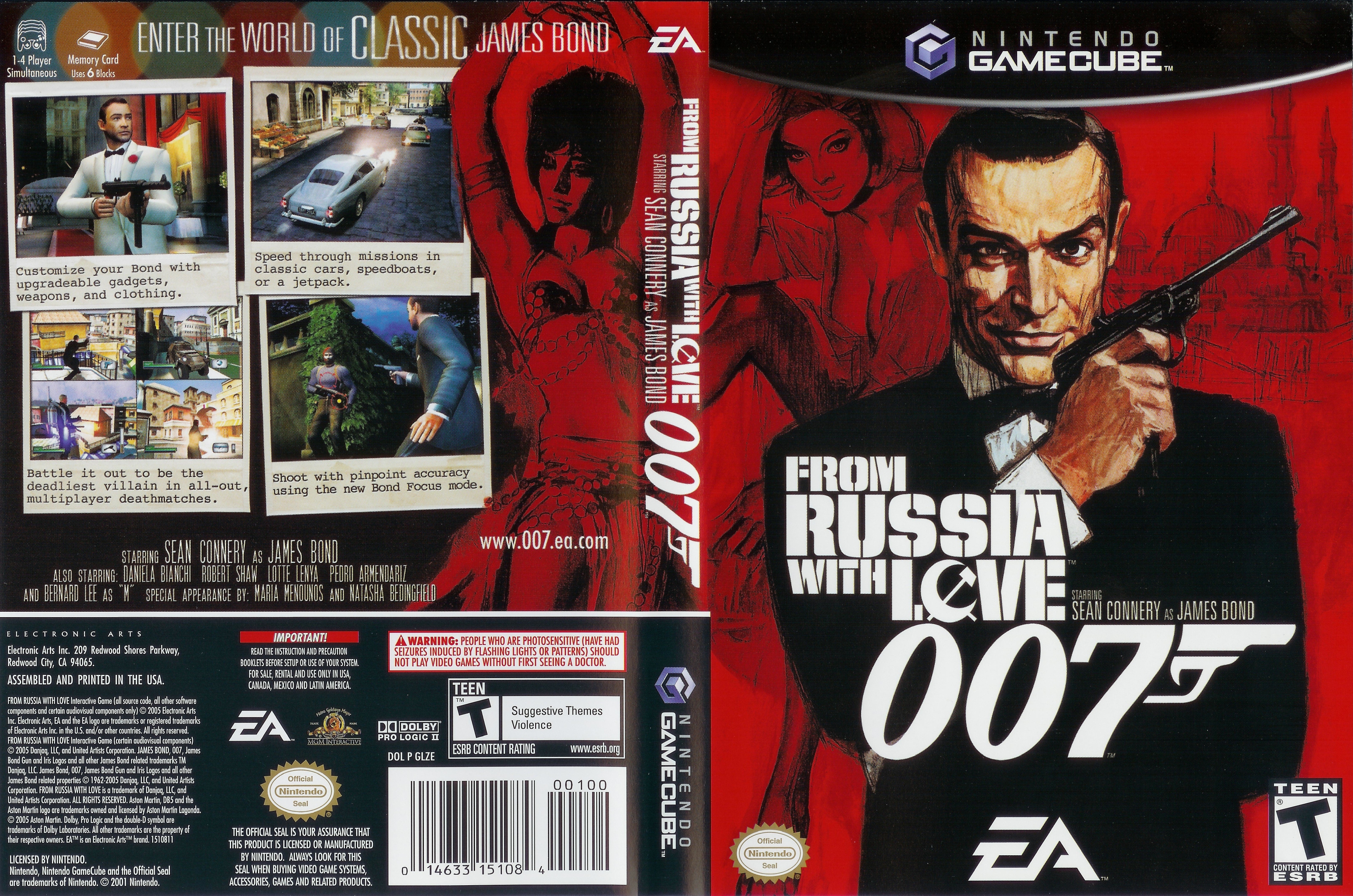 007 from russia with love gamecube