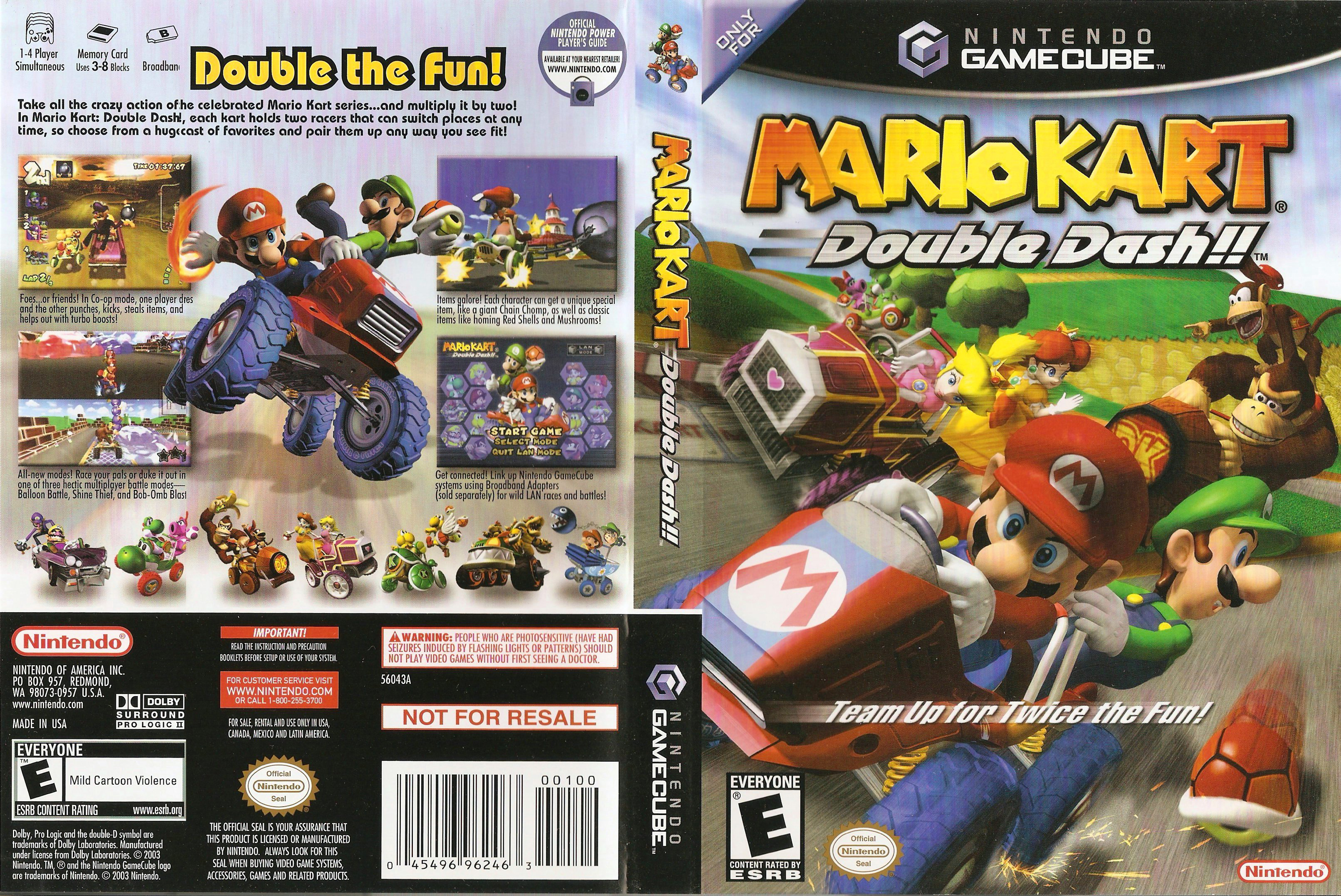 gamecube mario kart