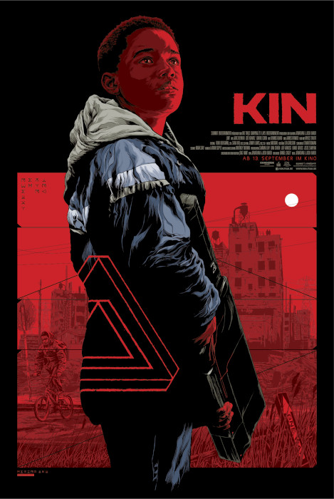 kin illustriertes poster