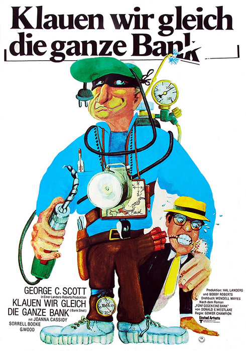 klauen wir gleich die ganze bank