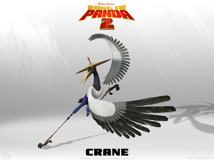 kung fu panda II crane