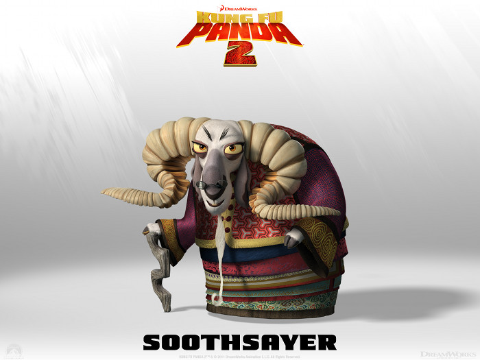 kung fu panda II sooth sayer