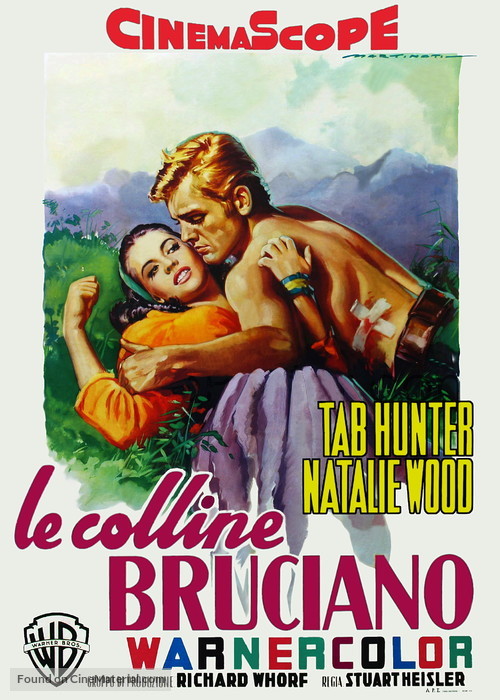 the burning hills italian