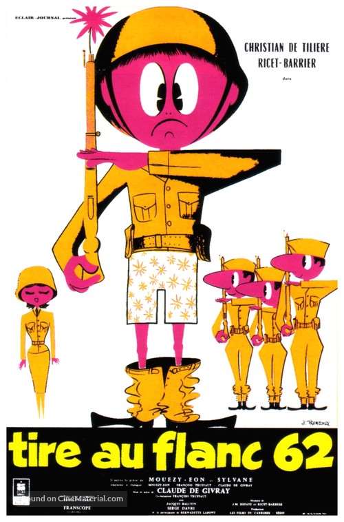 tire au flanc 62 french