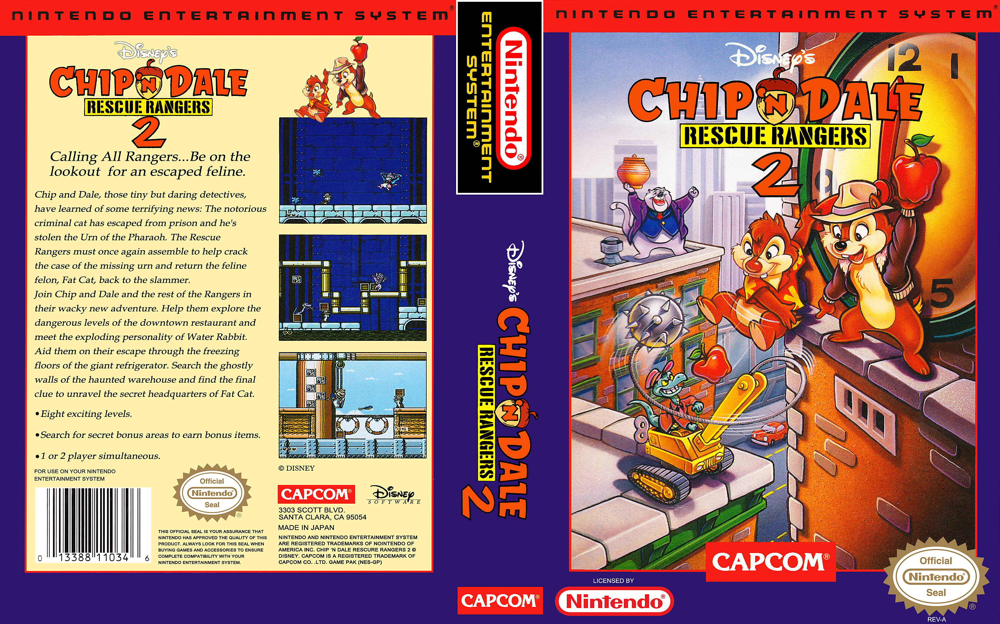 Chip and dale 2. Chip 'n Dale Rescue Rangers 2 NES. Обложки игры для нес чип и Дейл 2. Chip Dale 2 NES обложка. Чип и Дейл 2nes картридж.