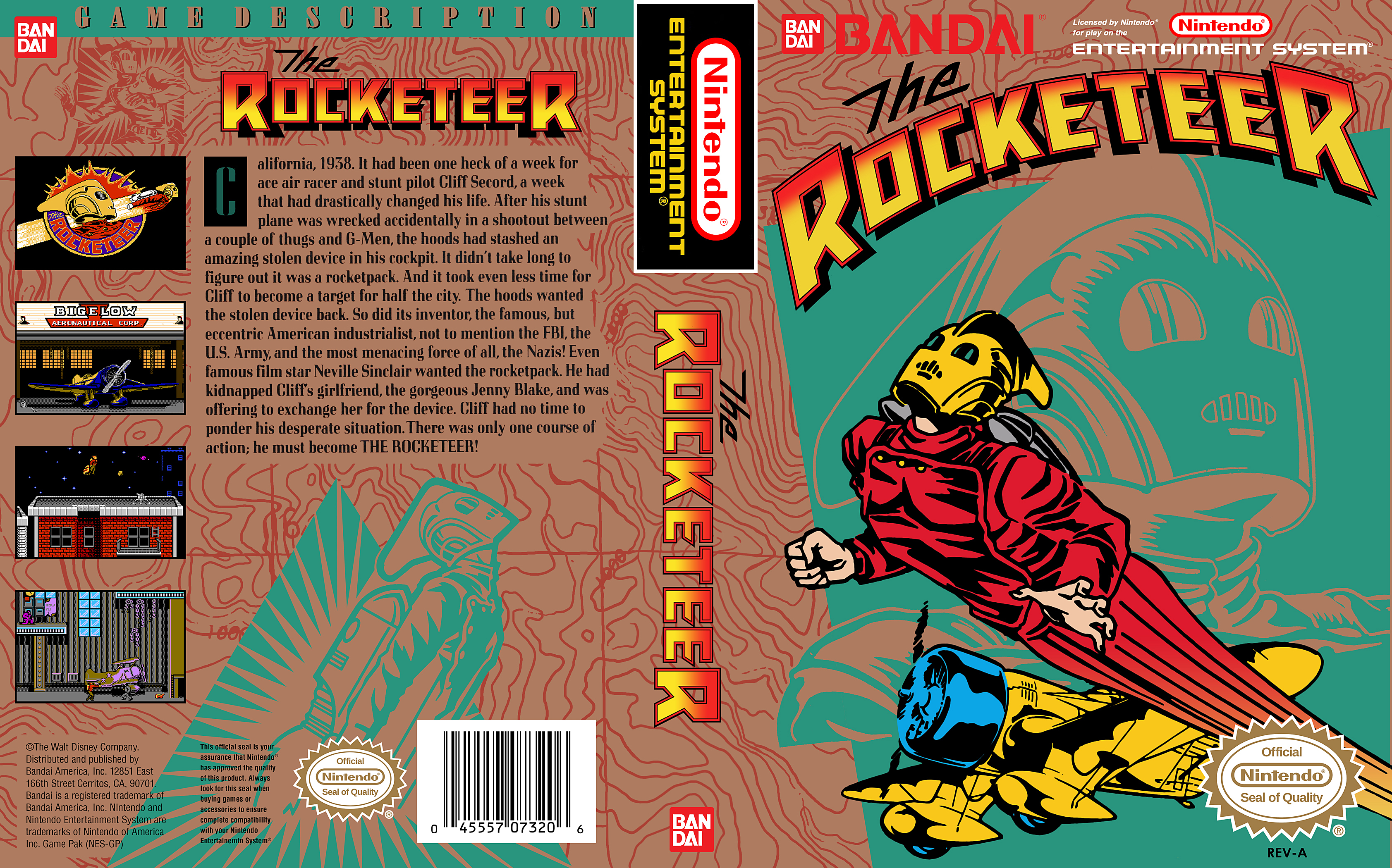 the rocketeer nes