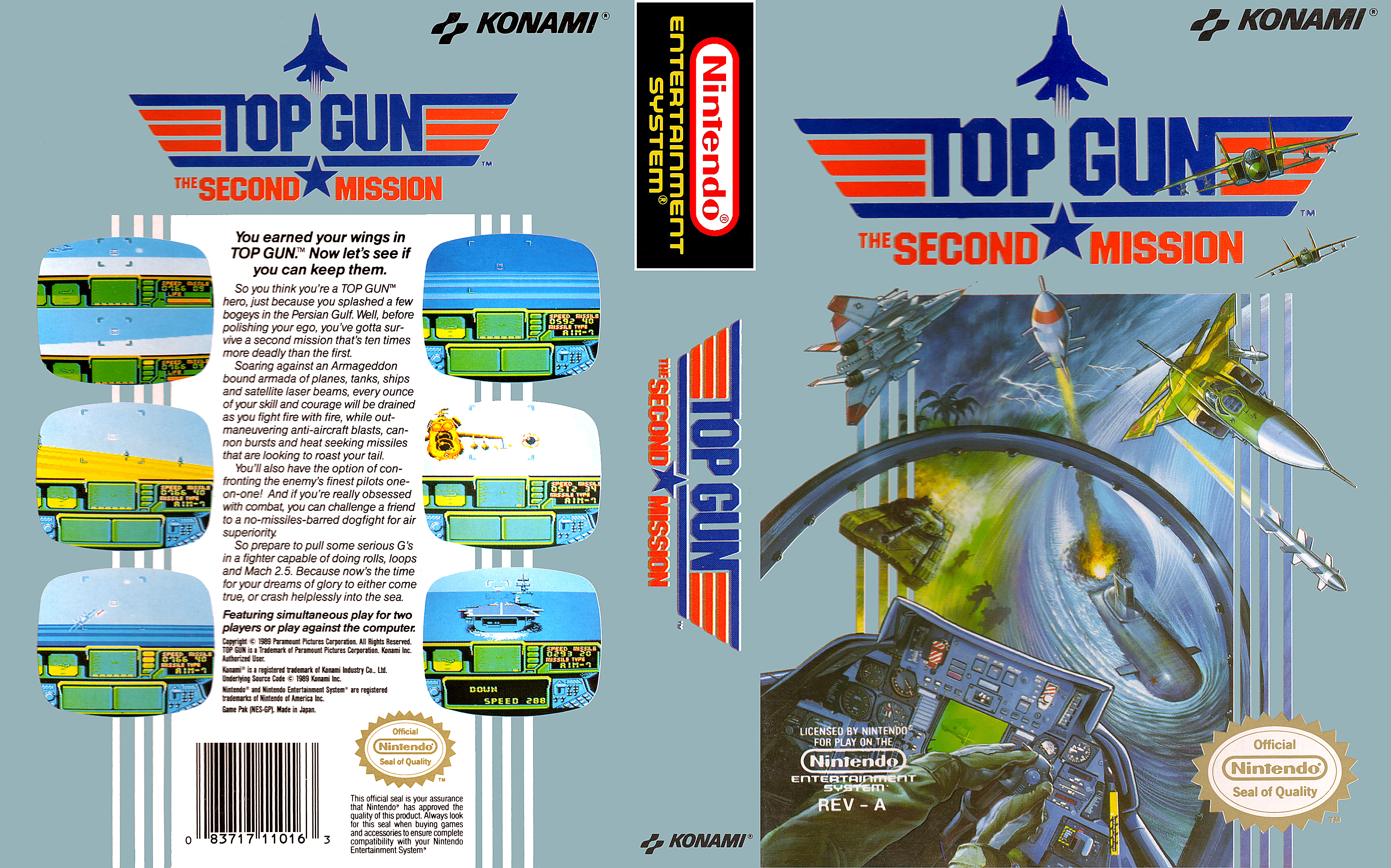 top gun nes
