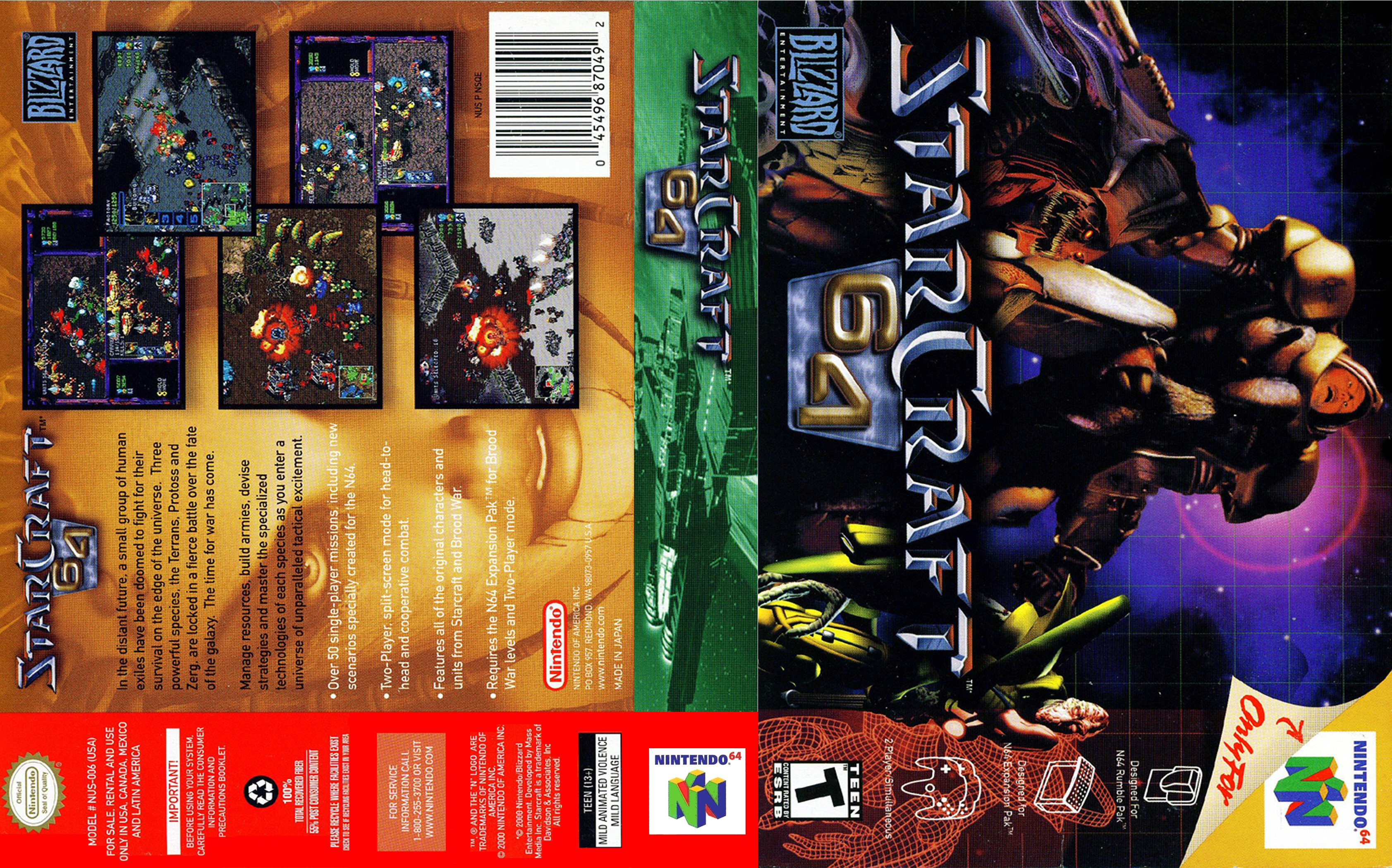 starcraft 64 starcraft 64