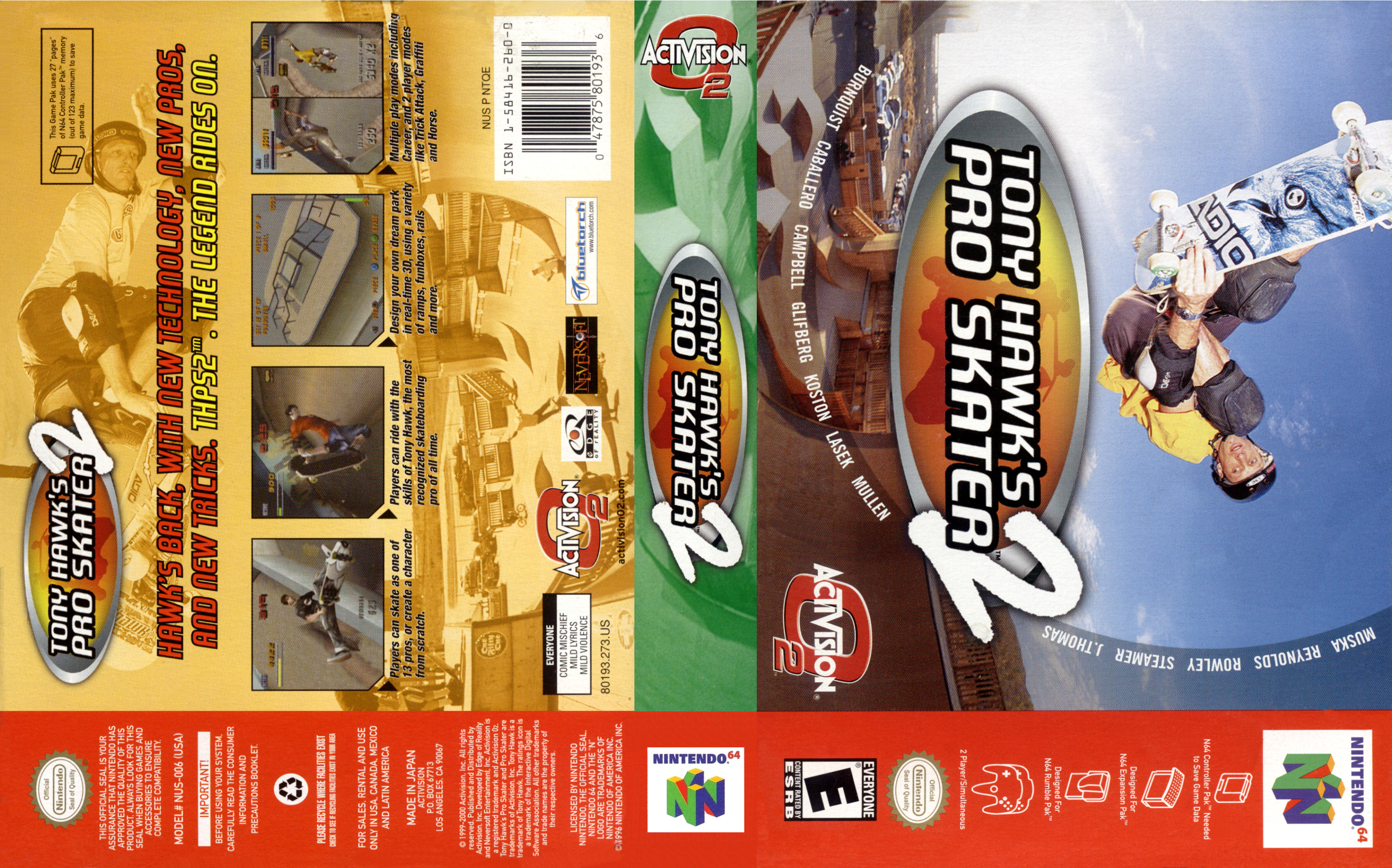 Tony Hawks Pro Skater 2