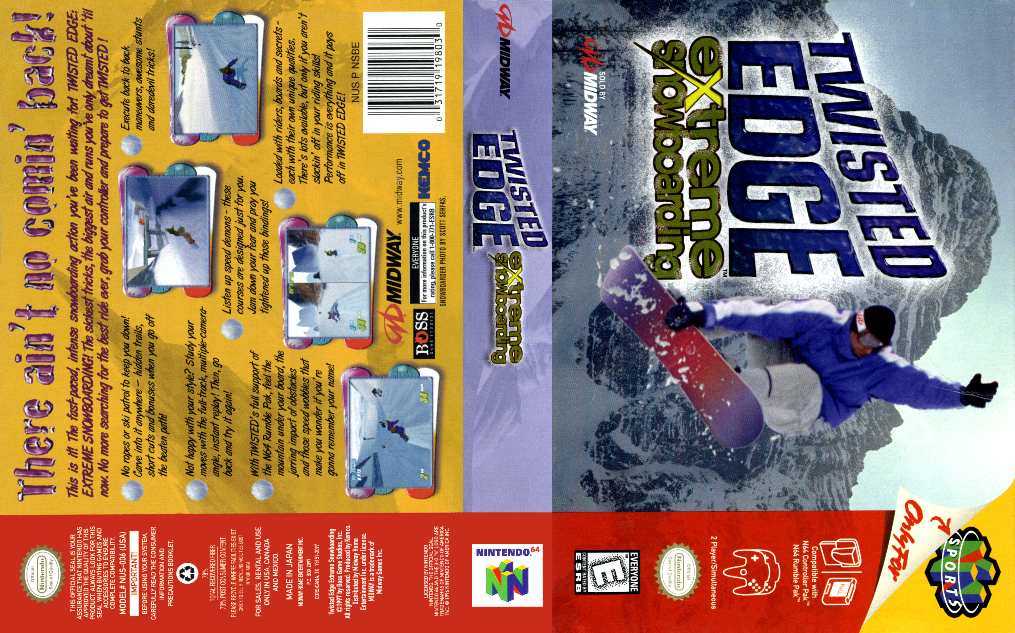 Twisted Edge Extreme Snowboarding