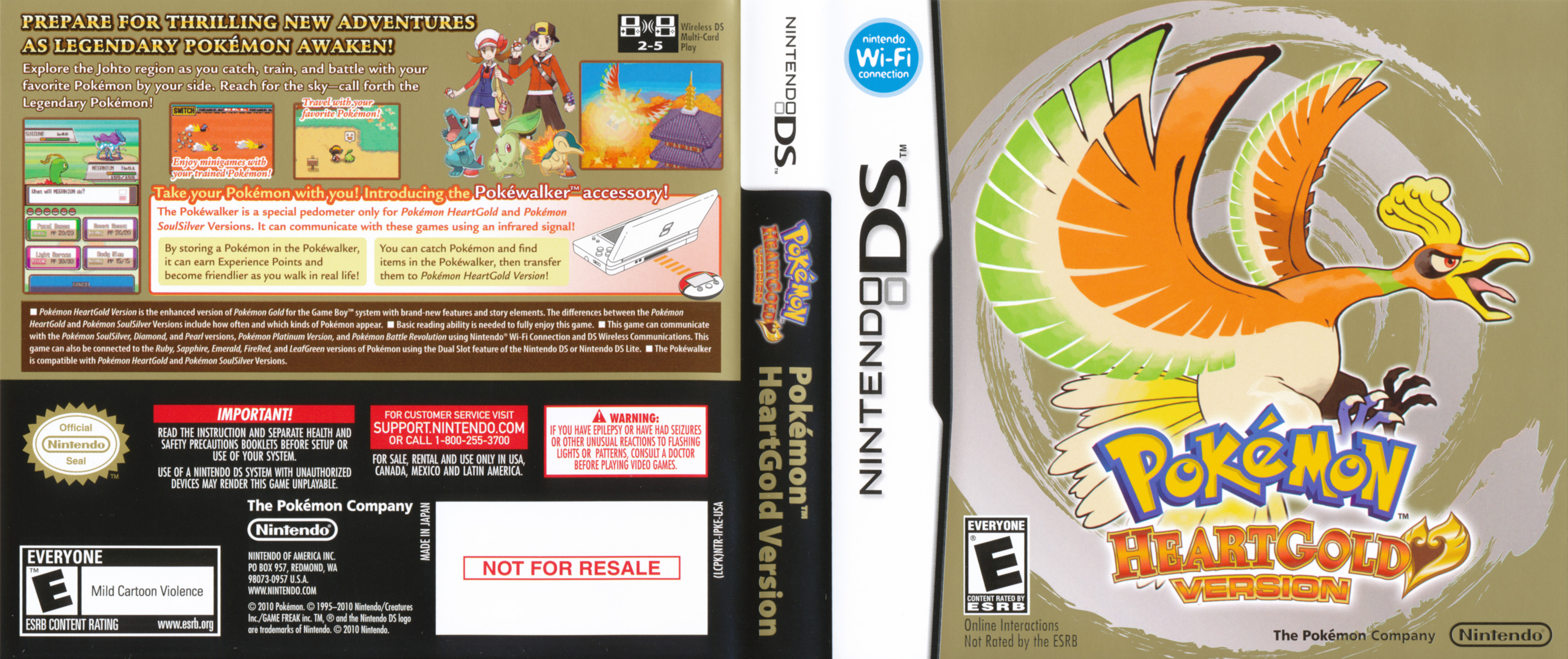 Pokemon Heartgold Version Nintendo Ds Covers Cover Century Over 500 000 Album Art Covers For Free