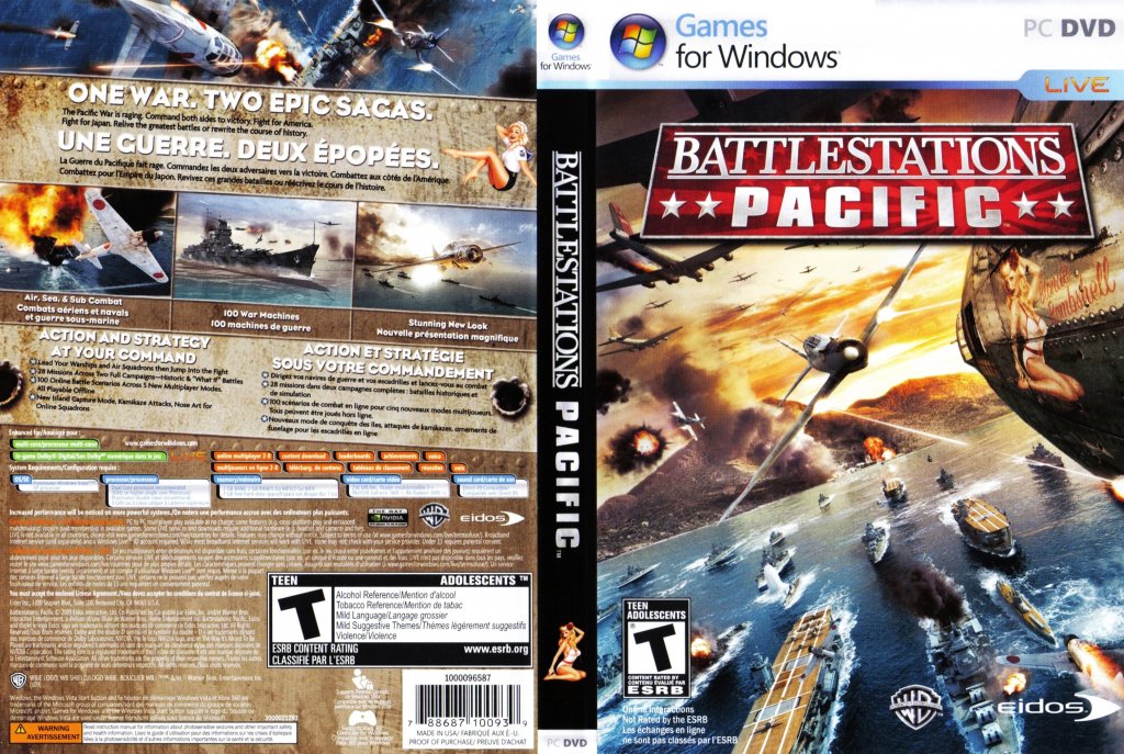 Battlestations Pacific Dvd Canadian Ntsc F Pc Covers Cover Century Over 500 000 Album Art Covers For Free