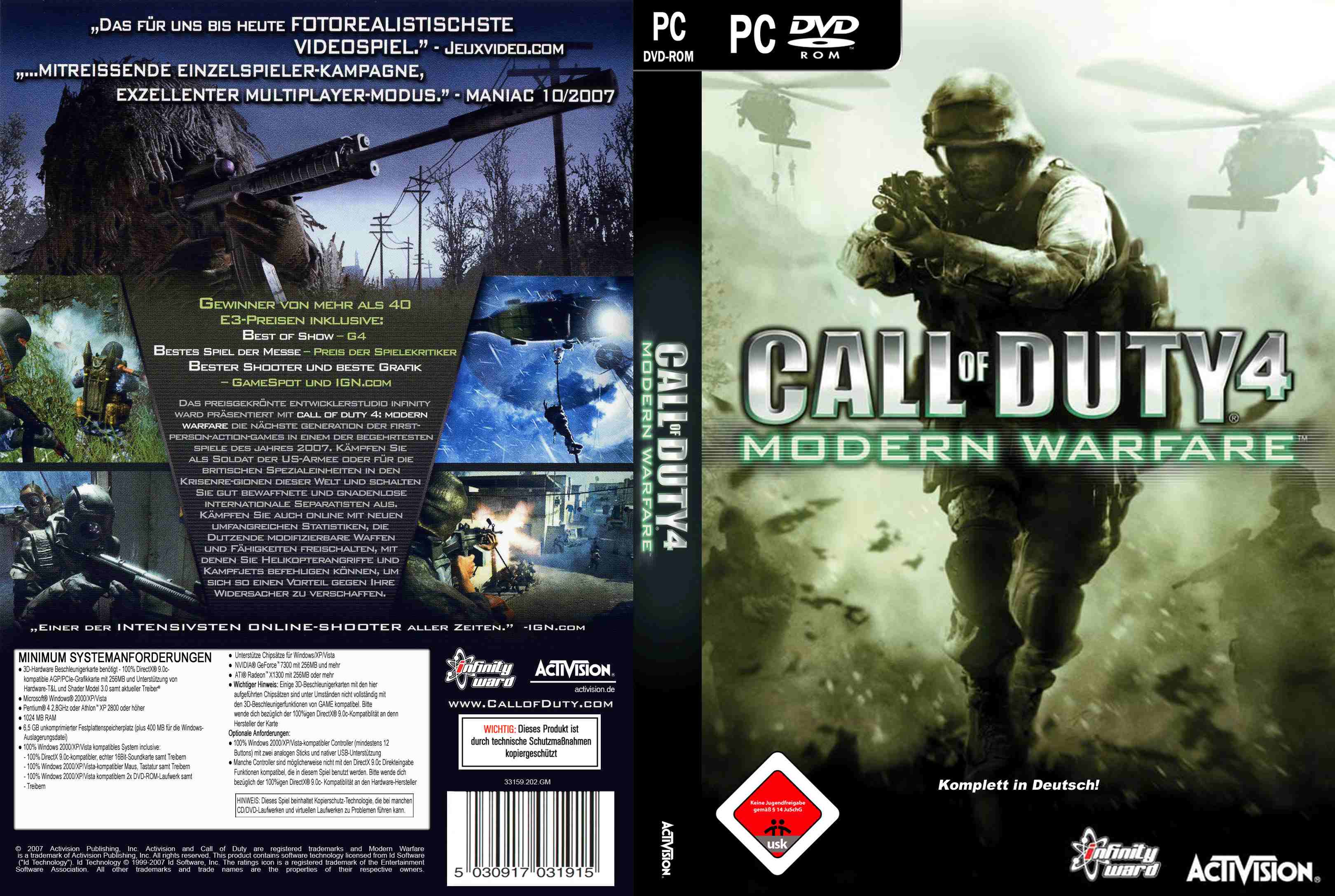 Call Of Duty 4 D Pc Covers Cover Century Over 500 000 Album Art Covers For Free