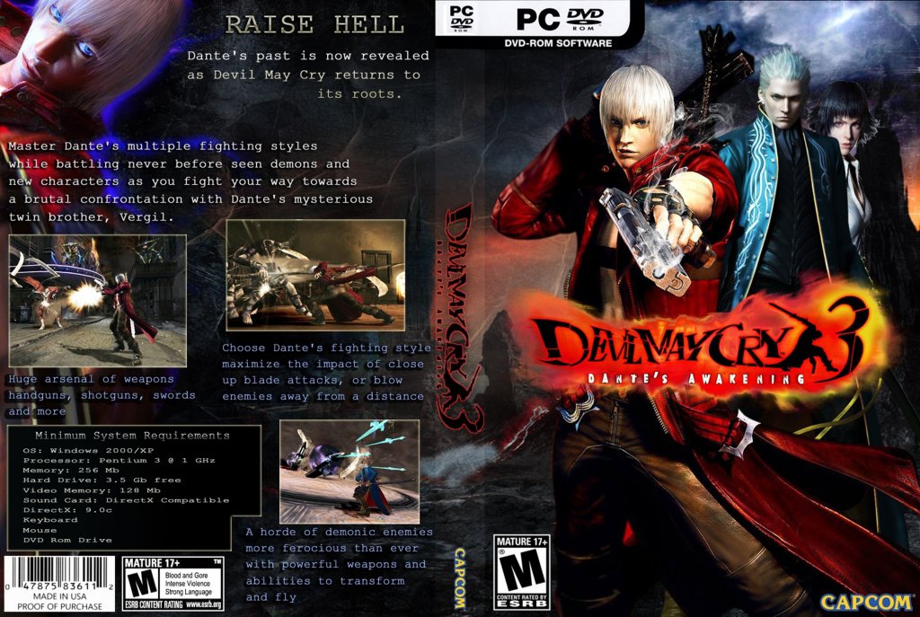 Devil May Cry 3 Special Edition - Japanese DVD Box Edition