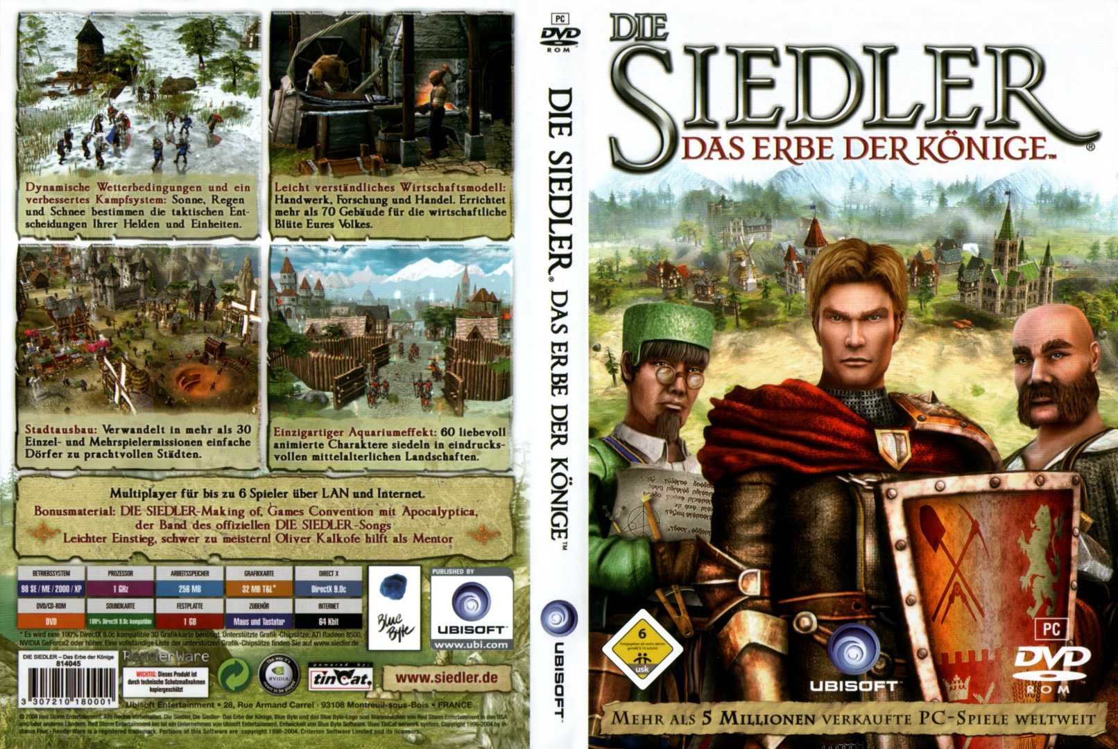 die siedler das erbe der koenige d | PC Covers | Cover Century | Over 1