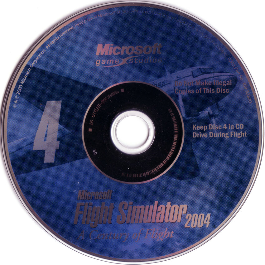 Flight Simulator 2004 DVD PAL CD4 001