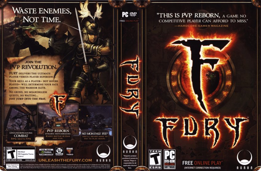 Fury DVD NTSC f
