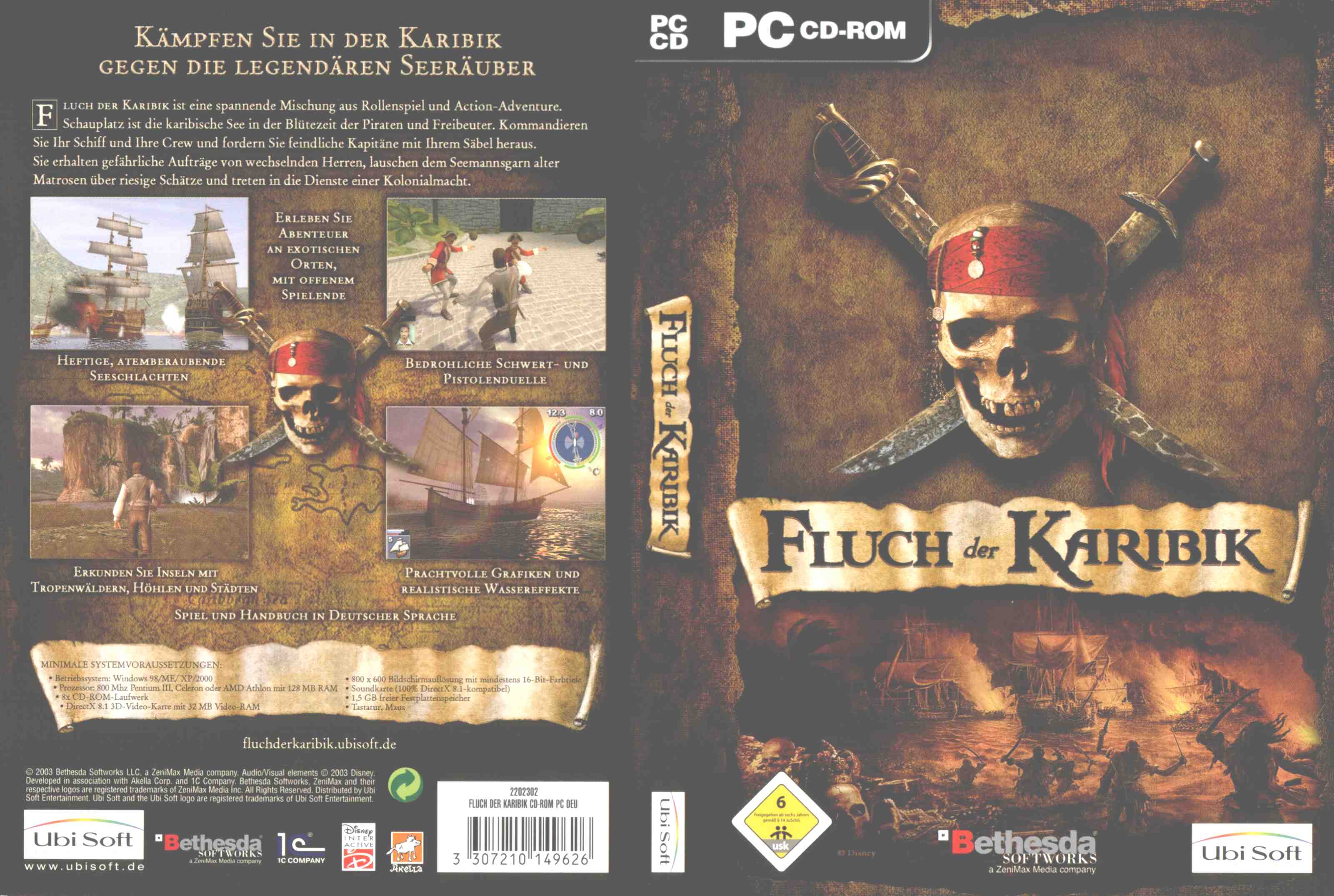 fluch der karibik v d