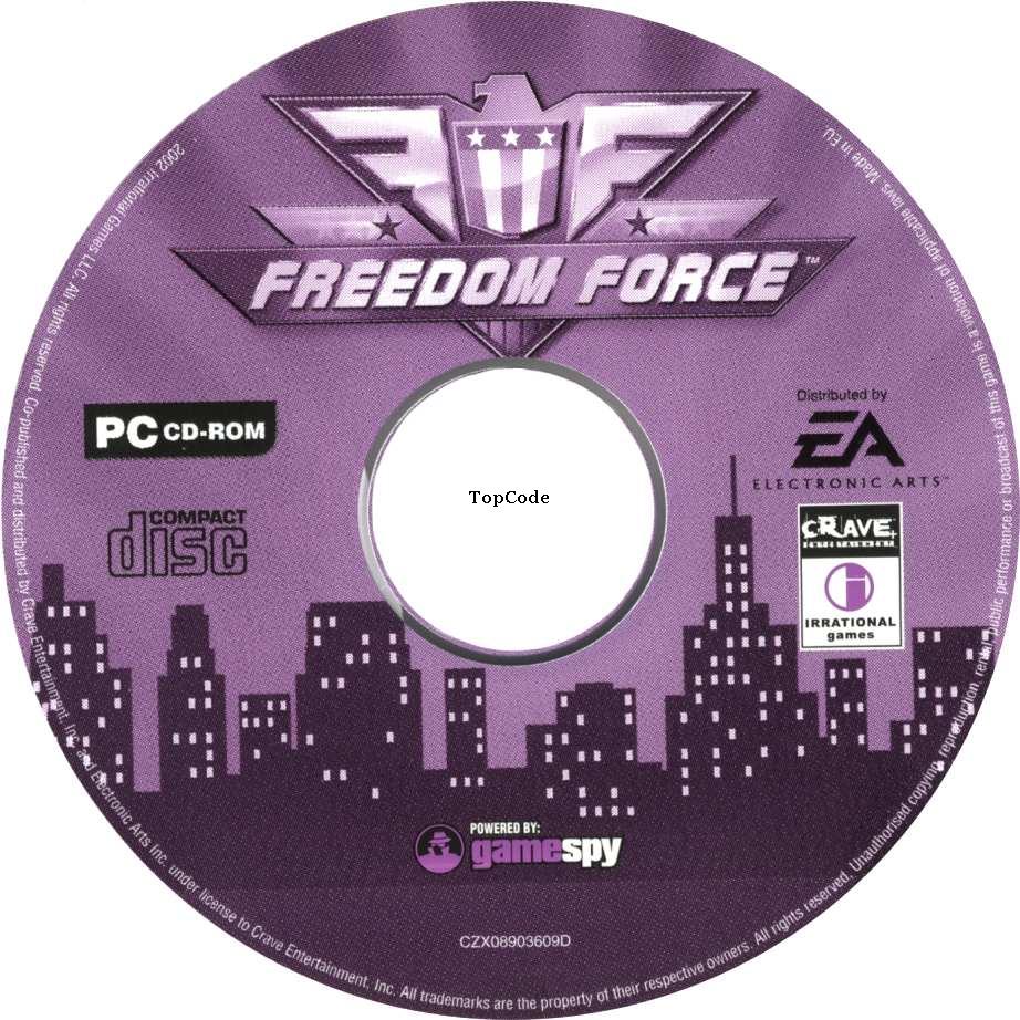 freedom force cd