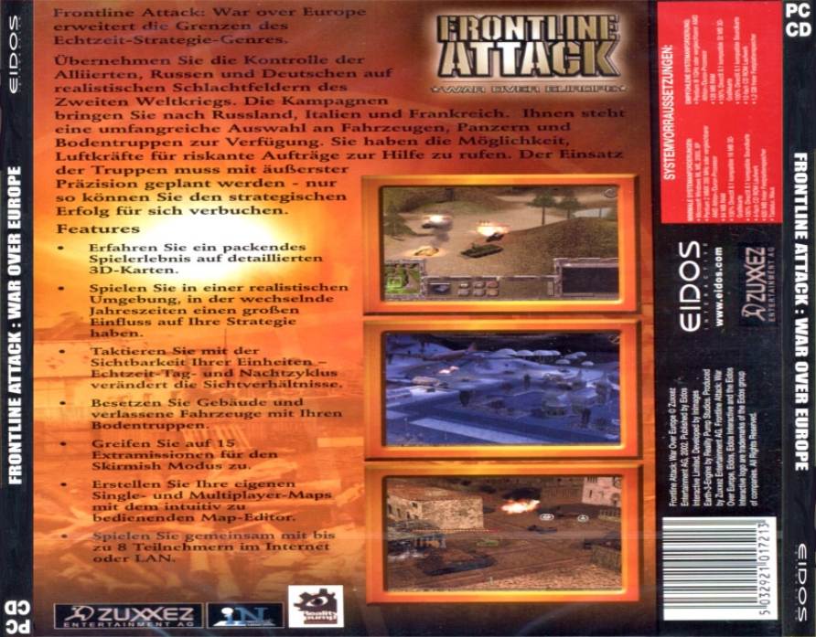 frontline attack  war over europe b