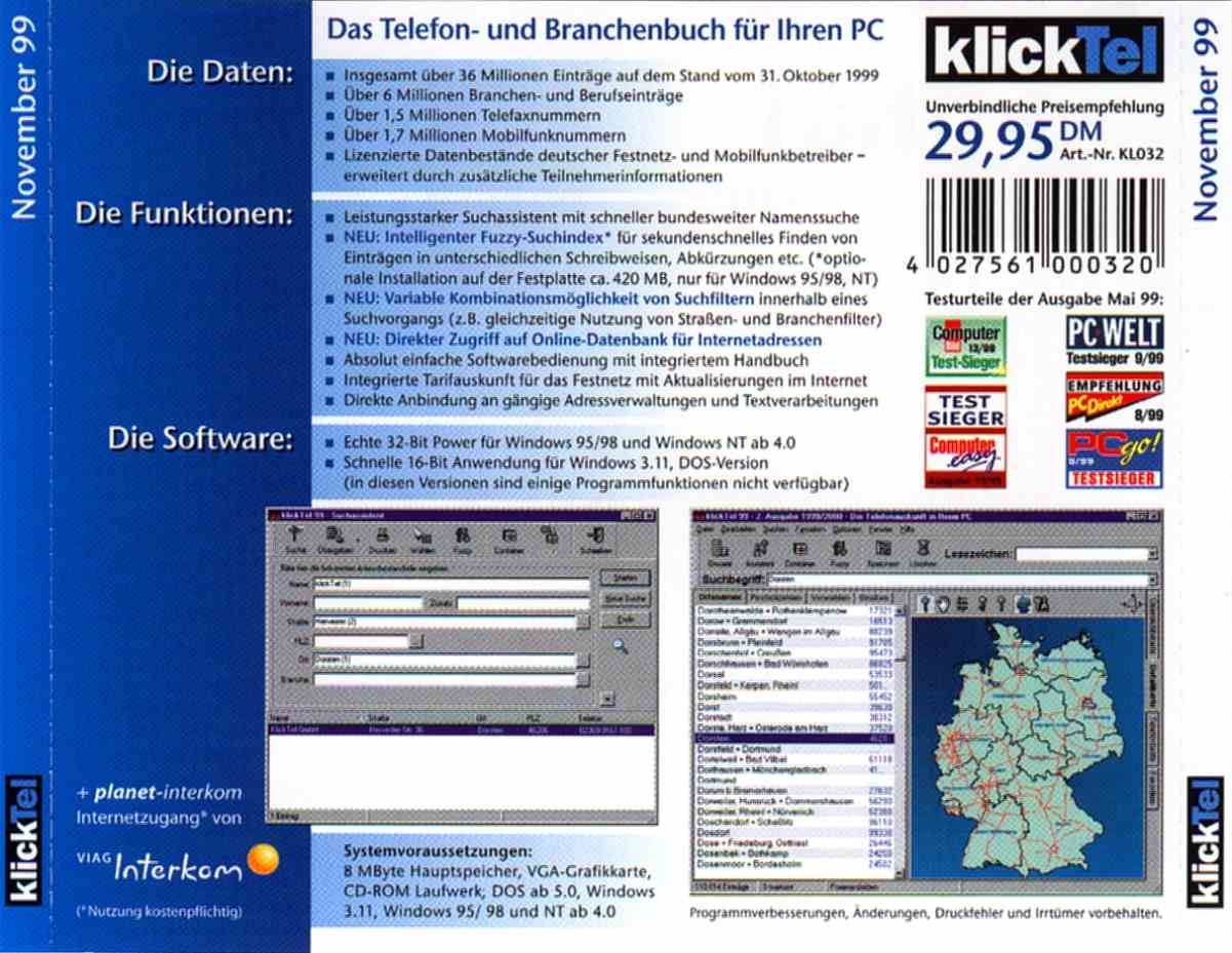 klicktel99 zweite ausgabe b