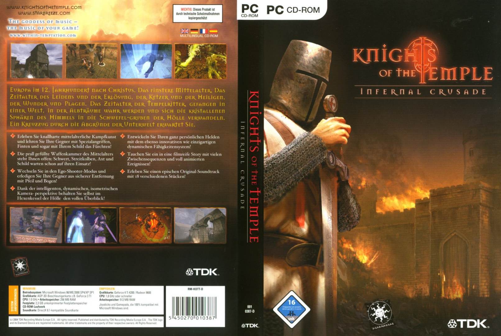 Knights of the temple 1 Infernal Crusade PC FR