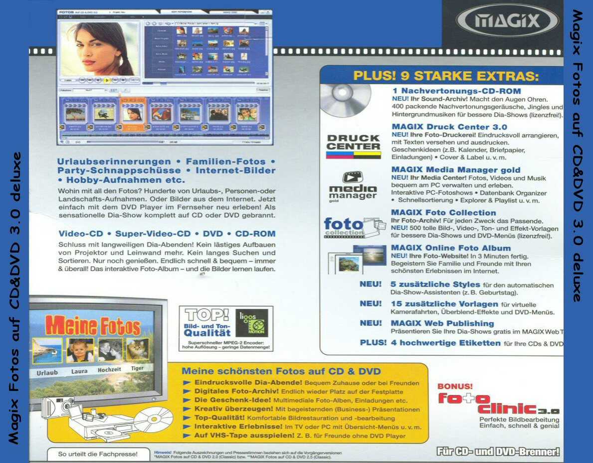 magix fotos auf cd u dvd  30 deluxe b