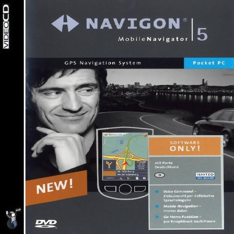 navigon  mobile navigator 5  vcd a