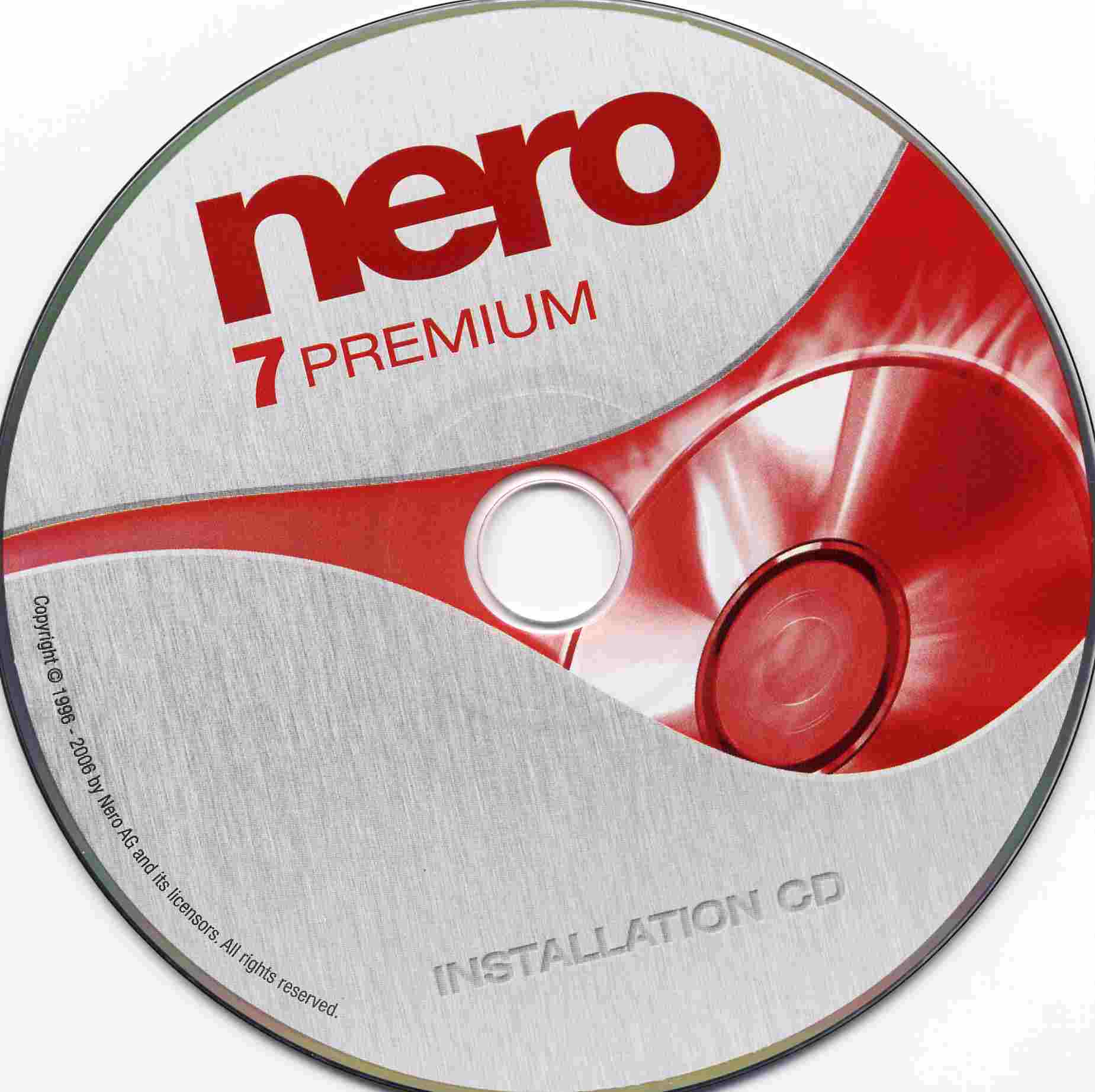 nero 7 premium cd