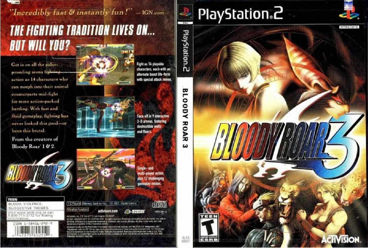 bloody roar 3 ps4