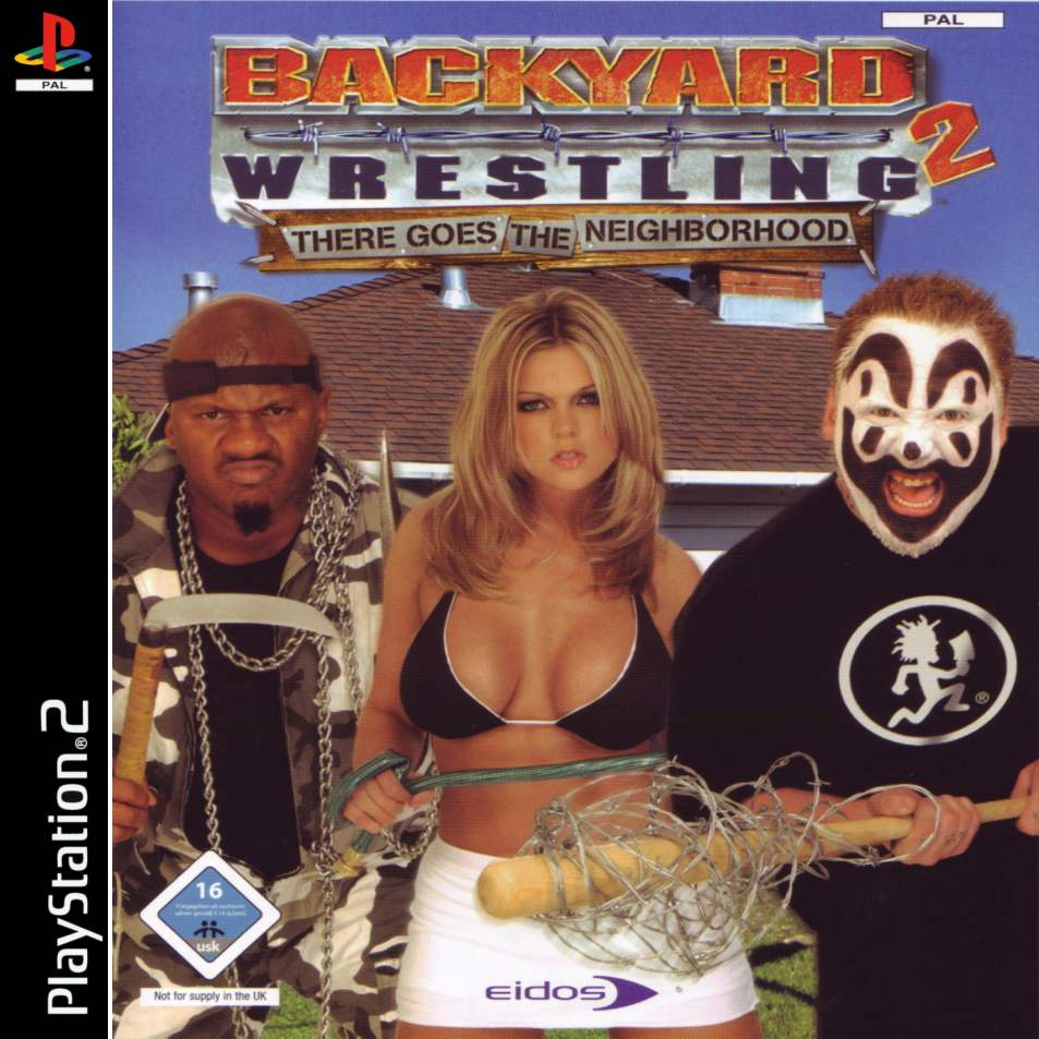 Backyard Wrestling 2 There Goes The Neighborhood A Playstation 2 Covers Cover Century Over 500000 Album Art Covers For Free