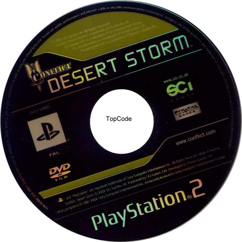 conflict desert storm cd