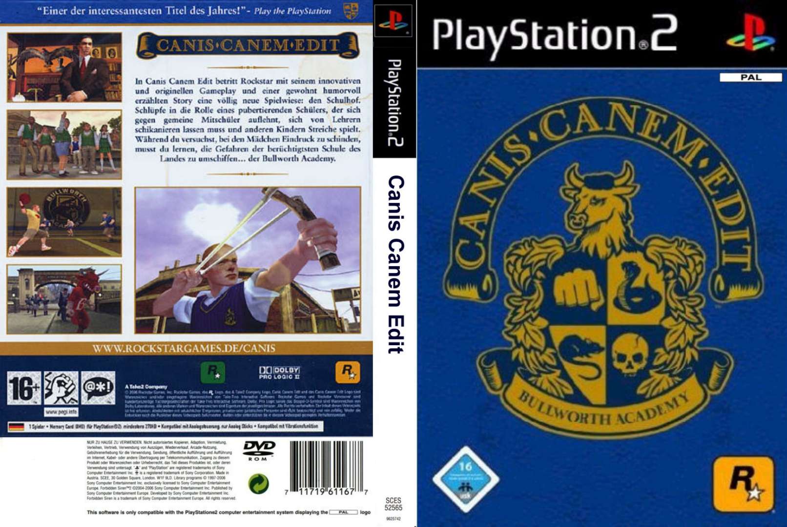 playstation 2 canis canem edit