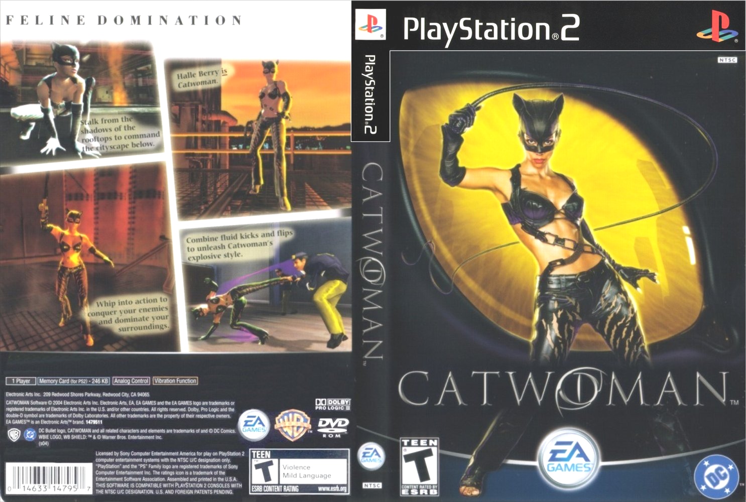 Catwoman ROM (ISO) Download for Sony Playstation 2 / PS2 