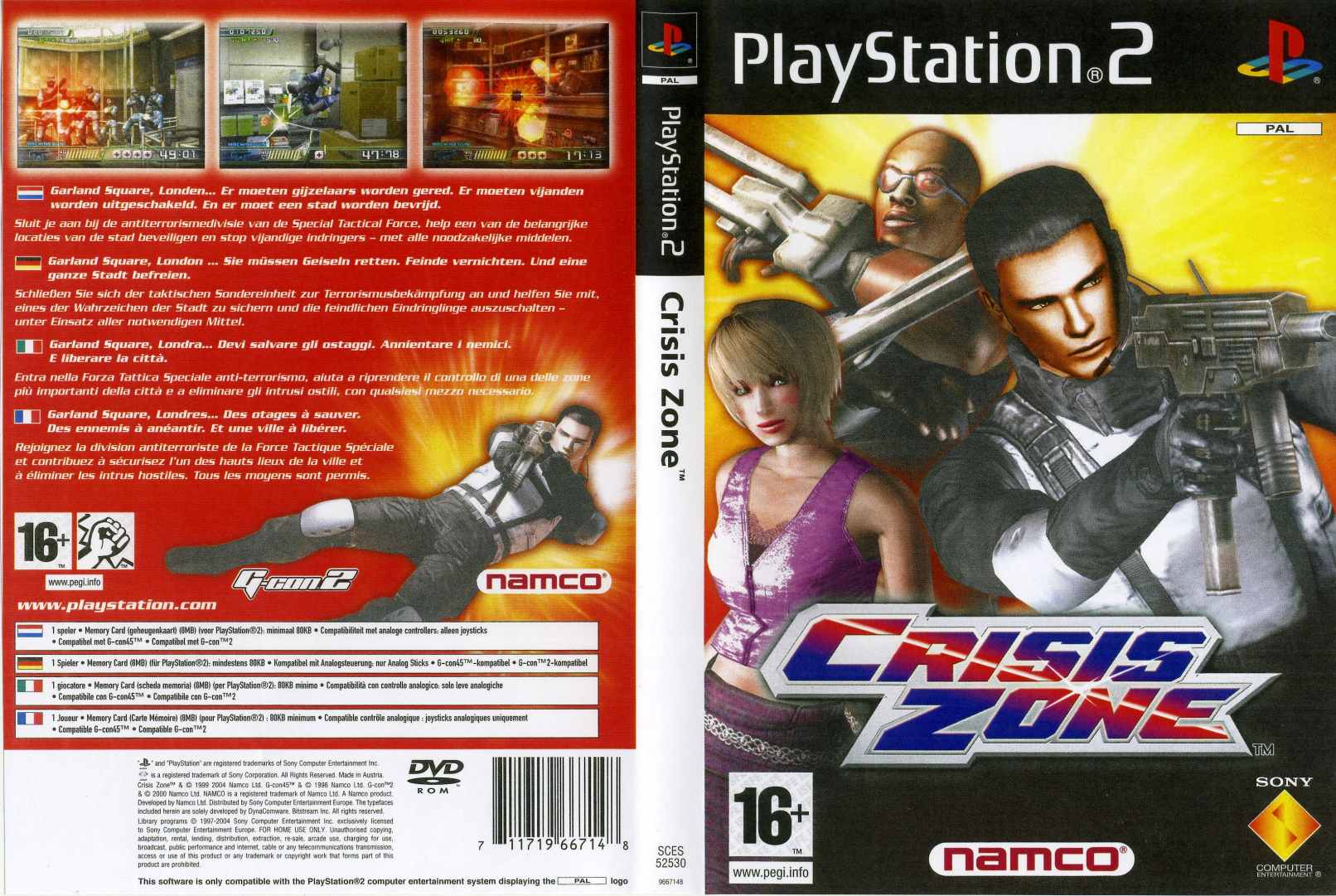 crisis zone ps2