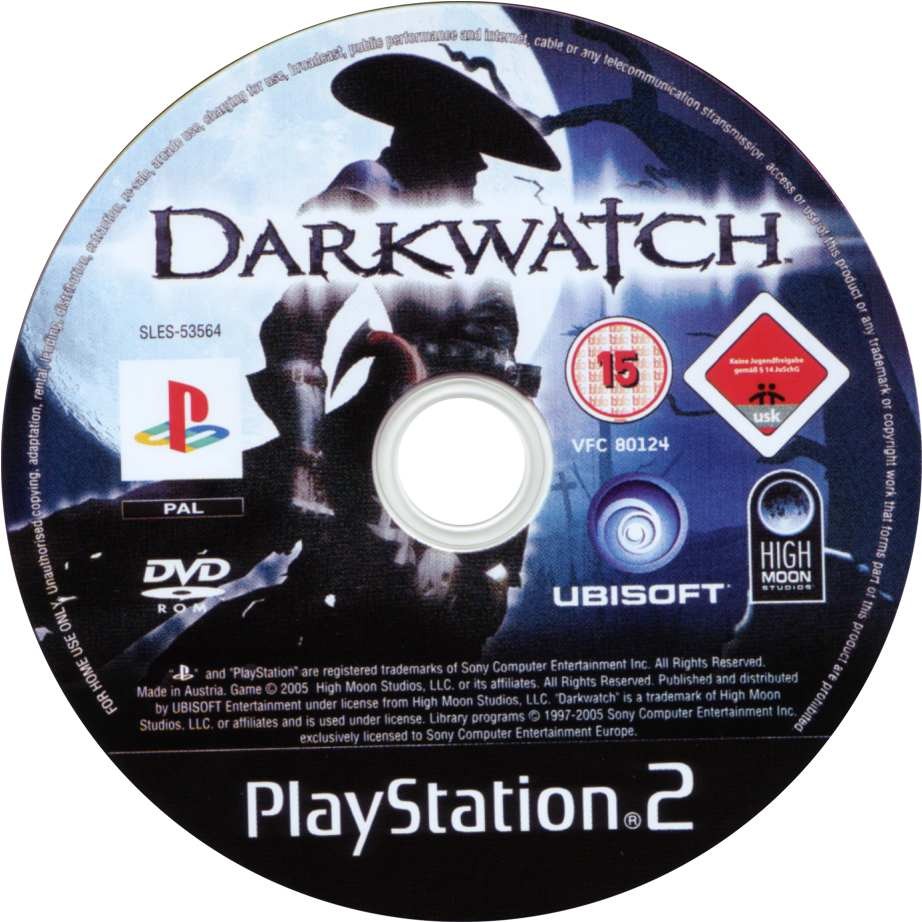 darkwatch  ps2 cdd