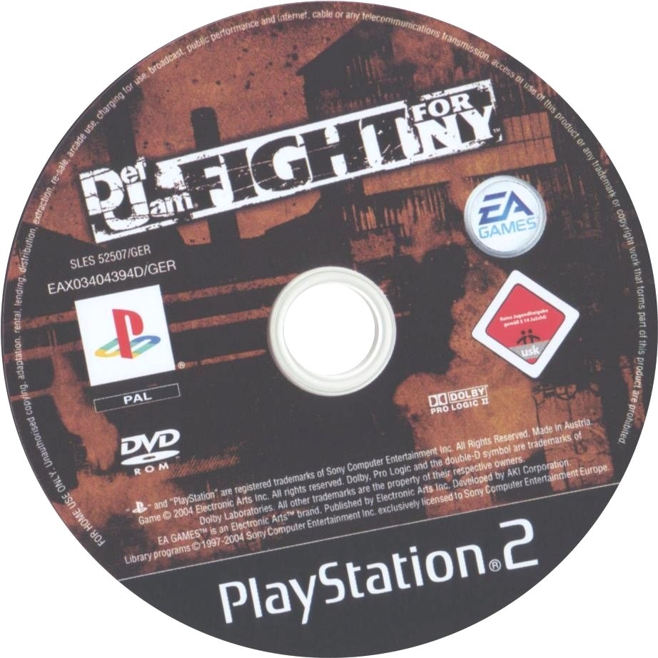 def jam fight for ny playstation 2