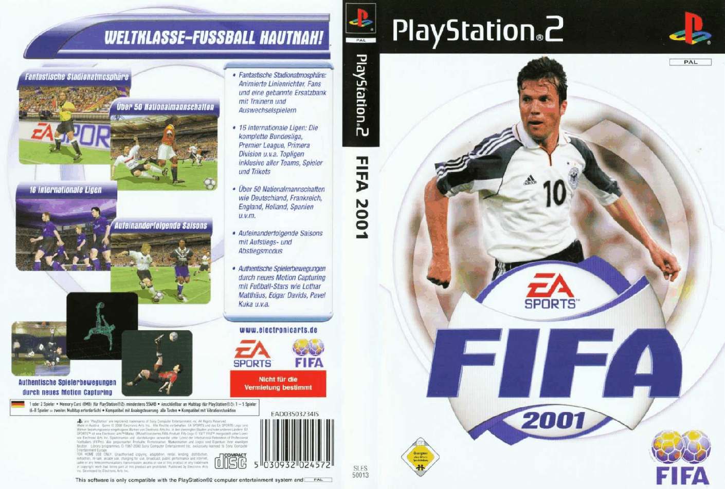 fifa 2001 ps2