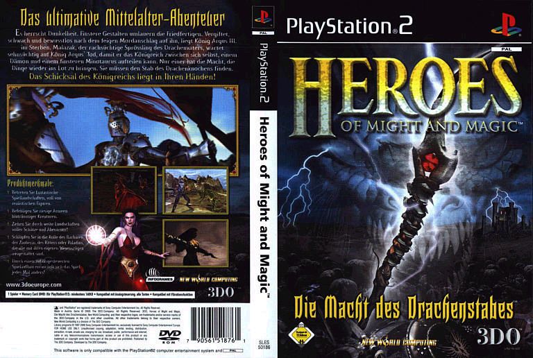 Heroes Of Might And Magic Dvd Playstation 2 Covers Cover Century Over 500 000 Album Art Covers For Free