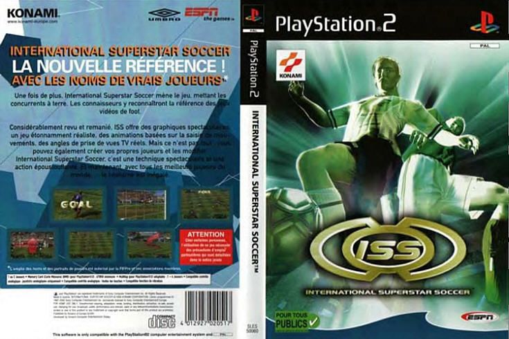 International Superstar Soccer Dvd Playstation 2 Covers Cover Century Over 500 000 Album Art Covers For Free